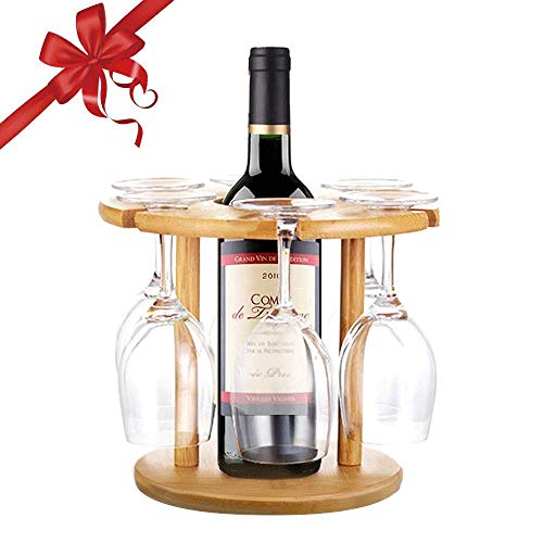Weinregale Weinglashalter Bambus Weinflasche Glasrahmen Upside Down Becherhalter Kelch Display Ständer 6 Stück Set Kelch Gläser Weinregal Weinregale Weinglashalter Bambus Weinflasche Glasrahmen Upside Down Becherhalter Kelch Display Ständer 6 Stück Set Kelch Gläser Weinregal von G5AABMMKL
