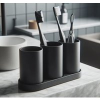 Set Mit Zahnputzbecherhalter 3 Bechern von G7Drucke