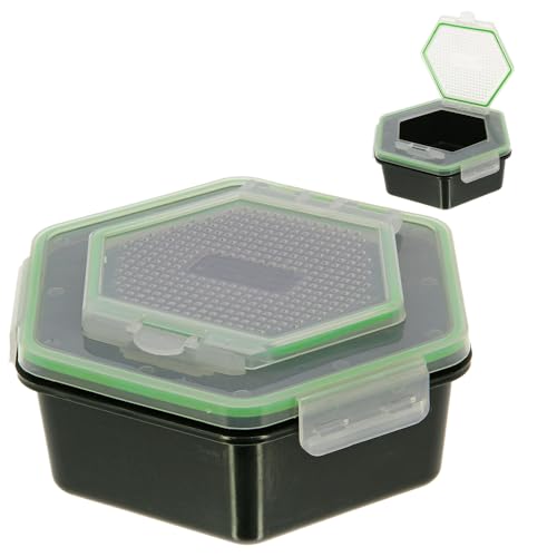 Köderdosen Set – 2 STK Madendosen & Wurmdosen Angeln – Live Bait Boxen mit luftdurchlässigem Deckel - Lebendköder Behälter von G8DS