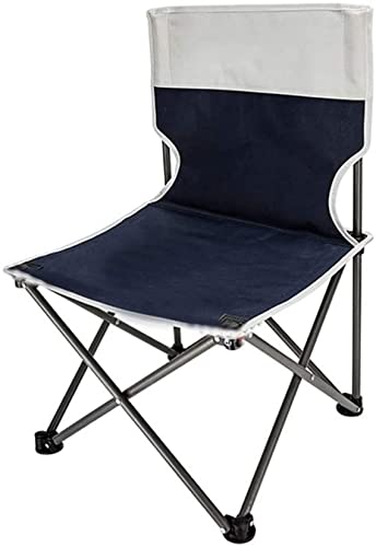 GAAHRQQQ Aajolg Outdoor Klappstuhl Campingstühle Doppellagiges Oxford-Tuch Verdicktes Stahlrohr mit Aufbewahrungstasche Tragbarer Campingstuhl Geeignet für Angeln Camping Wandern usw (C X) von GAAHRQQQ