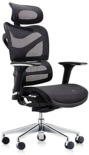 GAAHRQQQ Bürostuhl, Heimbürostuhl, verstellbare Rückenlehne, Netzstoff, ergonomischer Null-Stuhl von GAAHRQQQ