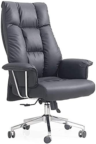 GAAHRQQQ Bürostuhl, ergonomischer Chefstuhl, Heimstudium, Computerstuhl, Lederstuhl (Farbe: B) (C) von GAAHRQQQ
