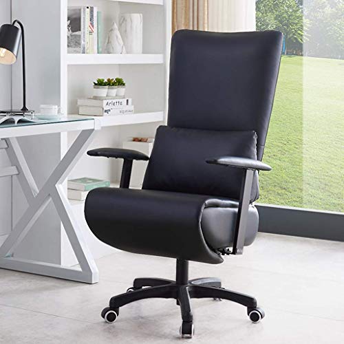 GAAHRQQQ Chefsessel, ergonomischer Bürostuhl, bequemer und sitzender Computerstuhl, Heimrücksitz (Farbe: Hellgrau) (Hellgrau) von GAAHRQQQ