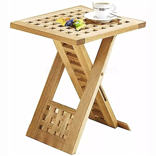GAAHRQQQ Couchtisch aus Walnussholz, Massivholz, kleine Wohnung, Couchtisch, kreativ, faltbar, tragbar, lackfrei, umweltfreundlich, Nachttisch von GAAHRQQQ