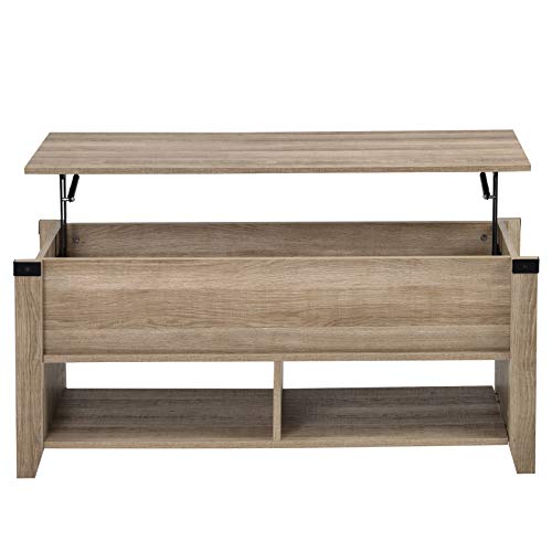 GAAHRQQQ Mehrzweck-Couchtisch mit Schubladen, Hebeplatte, offenes Regal und Stauraum mit verstecktem Ablagefach, Regal für Wohnzimmer GAAHRQQQ Mehrzweck-Couchtisch mit Schubladen, Hebeplatte, offenes Regal und Stauraum mit verstecktem Ablagefach, Regal für Wohnzimmer von GAAHRQQQ