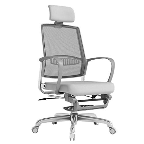 GAAHRQQQ Moderner ergonomischer Bürostuhl, schwarz mit grauem Akzent, Netz-Rückenlehne, 10 cm verstellbare Sitzhöhe, 3-fach verstellbare Rückenlehne, 10 cm Lift, 360° drehbar GAAHRQQQ Moderner ergonomischer Bürostuhl, schwarz mit grauem Akzent, Netz-Rückenlehne, 10 cm verstellbare Sitzhöhe, 3-fach verstellbare Rückenlehne, 10 cm Lift, 360° drehbar von GAAHRQQQ