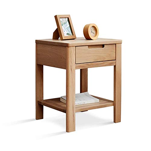 GAAHRQQQ Nachttisch, Schrank mit Schublade und Regal, Mehrzweck-Beistelltisch, Heimmöbel, 40, 35, 50 cm von GAAHRQQQ