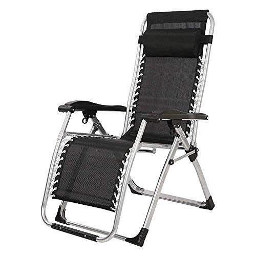GAAHRQQQ Nullliege für den Außenbereich, verbreiterte Aluminiumlegierung, Verriegelungszähne, frei verstellbare Komfort-Position für Strand, Outdoor, Campingstuhl von GAAHRQQQ