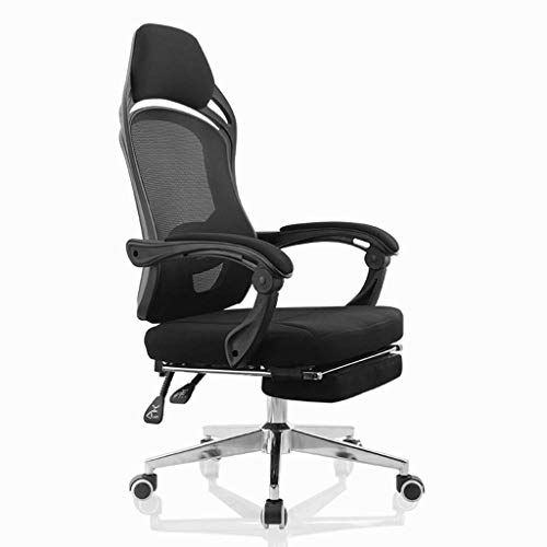 GAAHRQQQ Stühle Computerstuhl mit Liegestuhl, Bürostuhl, Spielstuhl, ergonomisch, sitzend, bequeme Taillenstütze, Chefsstuhl (Farbe: C) (C2) von GAAHRQQQ
