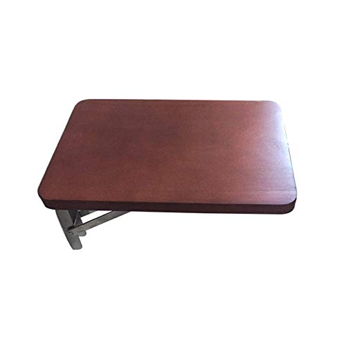 GAAHRQQQ Wandmontierter Klapptisch – schwebende Schreibtische für kleine Räume – Home Office Holz Wandbehang Schreibtisch (Größe: 30 x 40 x 2 cm) von GAAHRQQQ