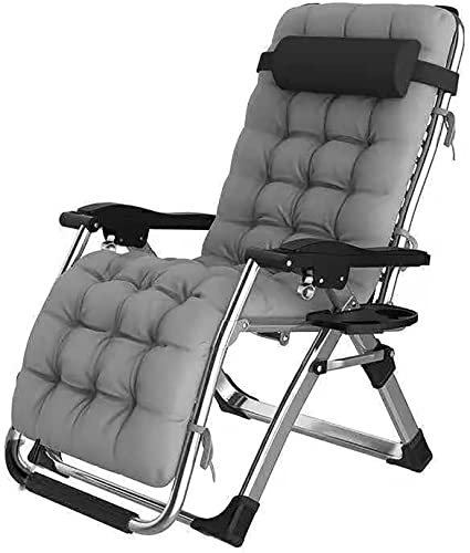 GAAHRQQQ Zero Chair Klappstuhl, verstellbarer Winkel, zusammenklappbar, für Strand, Terrasse, Garten, Camping, Outdoor, C (Farbe: B) (D) von GAAHRQQQ