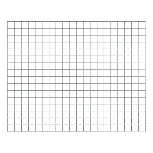 GABIONA Dekogitter (100 x 80 cm) | Metall Wandgitter | Multifunktionale Gitterwand | DIY Eisen Gitter der Fotowand Dekoration | Memoboard Gitter Deko von Gabiona