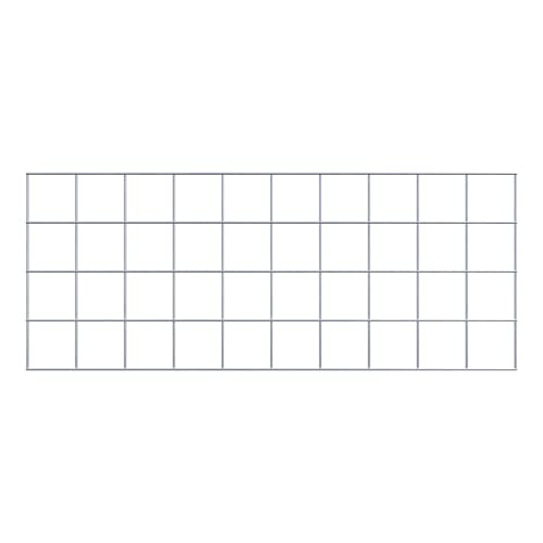 Gabionen Gitter 10 x 10 cm Maschenweite (100 x 40 cm) von Gabiona