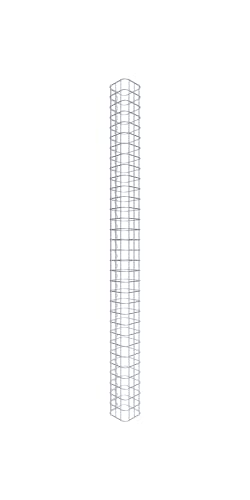 Gabiona - Gabionensäule HxBxT: 160 x 17 x 17 cm - Maschenweite 5 x 5 cm - Eckige, verzinkte Steinsäule für den Garten Gabiona - Gabionensäule HxBxT: 160 x 17 x 17 cm - Maschenweite 5 x 5 cm - Eckige, verzinkte Steinsäule für den Garten von Gabiona