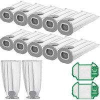 12 Stück Mikrofaserbeutel kompatibel mit Vorwerk VK7S VK7 FP7S FP7-12 Staubsaugerbeutel + 2 Motorfilter 12 Stück Mikrofaserbeutel kompatibel mit Vorwerk VK7S VK7 FP7S FP7-12 Staubsaugerbeutel + 2 Motorfilter von GABRIELLE