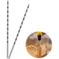 Gabrielle - 2 Stück 5 mm lange Spiralbohrer, Bohrer aus Hartstahl, Zubehör zum Bohren von Holz, Kunststoff, Aluminium von GABRIELLE