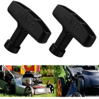 2 Stück Startergriffe für Benzinmotoren – Seilzugstartergriffe – Universalteile – Starterzubehör – Seilzugstarter für Rasenmäher, Generator, von GABRIELLE