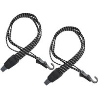 2 Stück elastische Bungee-Seile mit Haken, elastischer Gurt, 3-in-1-Gepäckträgergurt, 70 cm Verlängerung mit Haken, Motorrad-Spanngurt für von GABRIELLE