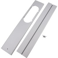 Gabrielle - 2er-Pack verstellbare, bewegliche PVC-Klimaanlagen-Windabweiser, verstellbares Fensterschieber-Set, für verschiedene Klimaanlagenmodelle Gabrielle - 2er-Pack verstellbare, bewegliche PVC-Klimaanlagen-Windabweiser, verstellbares Fensterschieber-Set, für verschiedene Klimaanlagenmodelle von GABRIELLE