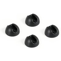 4er-Set Haarnadel-Beinschoner aus PVC für Stühle oder Möbel - Schwarz 4er-Set Haarnadel-Beinschoner aus PVC für Stühle oder Möbel - Schwarz von GABRIELLE
