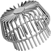 Dachrinnensieb, Laubschutz, Dachrinnenfilter, Laubschutz, effektiver Laubfänger aus Stahl sorgt für optimalen Wasserdurchfluss (für 175-200 mm Rohr) von GABRIELLE