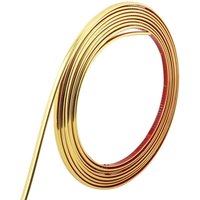 Gabrielle - Flexibler, selbstklebender Goldkantenstreifen, Zierstreifen mit schönen Nähten, geeignet für Wände, Decken, Böden, Schränke und von GABRIELLE