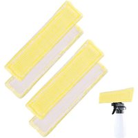 Für Karcher WV2 WV5 4er Set Mikrofaser Ersatzpads Gelb Für Karcher WV2 WV5 4er Set Mikrofaser Ersatzpads Gelb von GABRIELLE