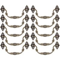 10er-Pack Vintage-Möbelknöpfe, antike Schubladenknöpfe mit Schrauben, Vintage-Kommodenknöpfe aus Zinklegierung für Möbeltüren, Schrank, Schrank von GABRIELLE