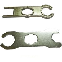 Gabrielle - 2-teiliges MC4-Solarmodul-Anschluss-Werkzeugset, Metallschlüssel zum festen Trennen, Drahtcrimper für Kabel- und PV-Systemanschluss von GABRIELLE