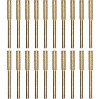 Gabrielle - 20-teilige Diamant-Kettensägen-Schärffräser, Schleifkopf-Rotationsfeile-Schärfwerkzeug zum Schleifen, Formenbearbeiten und Reparieren Gabrielle - 20-teilige Diamant-Kettensägen-Schärffräser, Schleifkopf-Rotationsfeile-Schärfwerkzeug zum Schleifen, Formenbearbeiten und Reparieren von GABRIELLE