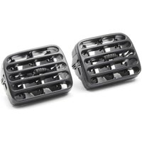Gabrielle - 2er-Set) Lüftungsgitter für das Armaturenbrett vorne links und rechts, kompatibel mit Renault Clio ii und Thalia i, oem: 7702258375, von GABRIELLE