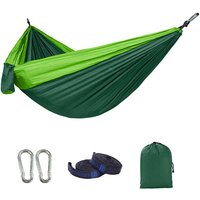 Gabrielle - Camping-Hängematte für den Außenbereich – superleichte, tragbare Fallschirmhängematte mit zwei Baumgurten – Reise-Baumhängematte aus Gabrielle - Camping-Hängematte für den Außenbereich – superleichte, tragbare Fallschirmhängematte mit zwei Baumgurten – Reise-Baumhängematte aus von GABRIELLE