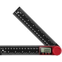 Gabrielle - Digitales Winkelmesser-Lineal, Winkelmesser, Neigungsmesser, elektronisches Goniometer, Winkellängen-Messwerkzeug, mit großem Gabrielle - Digitales Winkelmesser-Lineal, Winkelmesser, Neigungsmesser, elektronisches Goniometer, Winkellängen-Messwerkzeug, mit großem von GABRIELLE