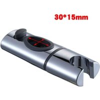 Gabrielle - Duschhalterung, Duschstange, Hubsitz, fester Sitz, Duschzubehör, Badezimmerzubehör, Duschhalterung (elliptisches Rohr 30 15 mm). von GABRIELLE