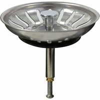 Gabrielle - Küchenspüle-Sieb 80 mm, 1 Küchenspüle-Stopfenfilter mit verstellbarer Höhe, Küchenspüle-Stopper aus 304 Edelstahl, Spülbeckenabfluss von GABRIELLE