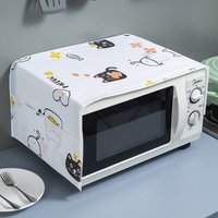 Gabrielle - Mikrowellen-Abdeckung, staubdicht, mit Aufbewahrungstaschen, Heimdekoration, Küchen-Toaster-Geräteschutz von GABRIELLE