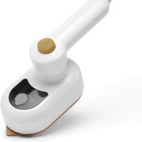 Mini-Nähbügeleisen, tragbares Reise-Mini-Bügeleisen, 180 Grad faltbares Mini-Dampfbügeleisen, Bügelmaschine für die Heimreise (weiß) von GABRIELLE