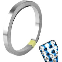 Gabrielle - Nickelplatten-Streifenband, 0,15 x 8 mm, Nickelstreifen für 18650-Batterie-Punktschweißen, kompatibel mit Punktschweißgerät von GABRIELLE