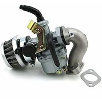 PZ19 Vergaser Ansaugrohr 19MM Luftfilter Anzug für ATV70-110CC Off-Road Motorrad von GABRIELLE
