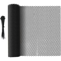 Gabrielle - Schwarzer Maschendrahtzaun aus Kunststoff, 5 m x 40 cm, Mehrzwecknetz zum Schutz von Bäumen, Barriere für Katzen, Hunde, Kaninchen und Gabrielle - Schwarzer Maschendrahtzaun aus Kunststoff, 5 m x 40 cm, Mehrzwecknetz zum Schutz von Bäumen, Barriere für Katzen, Hunde, Kaninchen und von GABRIELLE