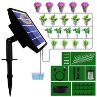 Gabrielle - Solar-Bewässerungsset für den Garten, automatisches Tropfbewässerungssystem mit 15 m Bewässerungsschlauch, automatischer Gabrielle - Solar-Bewässerungsset für den Garten, automatisches Tropfbewässerungssystem mit 15 m Bewässerungsschlauch, automatischer von GABRIELLE