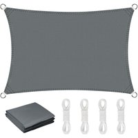 Gabrielle - Sonnensegel, Sonnensegel 3 x 4 m, rechteckig, wasserdichtes Sonnensegel bietet UV-Schutz, Sonnensegel für Terrasse, anwendbar auf Gärten, Gabrielle - Sonnensegel, Sonnensegel 3 x 4 m, rechteckig, wasserdichtes Sonnensegel bietet UV-Schutz, Sonnensegel für Terrasse, anwendbar auf Gärten, von GABRIELLE