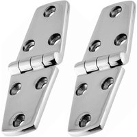 Gabrielle - Stück Schiffsscharniere, 316 Edelstahl, 76 × 38 mm, Schranktürscharniere, verwendet für Boote, Yachten, Türscharniere, Schrankscharniere, Gabrielle - Stück Schiffsscharniere, 316 Edelstahl, 76 × 38 mm, Schranktürscharniere, verwendet für Boote, Yachten, Türscharniere, Schrankscharniere, von GABRIELLE