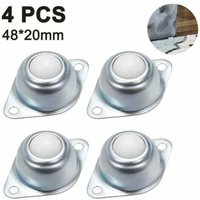 Gabrielle - Verwandeln Sie Ihre Möbel mit diesen 4 Nylon-Kugelrollen in mobile Objekte – Ideal für Gepäckwagen, Möbel und Regale von GABRIELLE