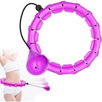 Gabrielle - Hula Hoop, intelligenter Hula-Hoop-Reifen zum Abnehmen, intelligenter Fitness-Reifen, der nicht herunterfällt, 24 aufklappbare Gabrielle - Hula Hoop, intelligenter Hula-Hoop-Reifen zum Abnehmen, intelligenter Fitness-Reifen, der nicht herunterfällt, 24 aufklappbare von GABRIELLE