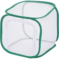Pflanzenschutznetz, Faltbares Pop-Up-Gartenzelt, Atmungsaktiver Pflanzenschutz, Lichtdurchlässig, Ideal für Balkon, Fensterbank, Gewächshaus, von GABRIELLE