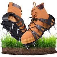 Rasenbelüfterschuhe – nützliche Rasenbelüfterschuhe mit 22 Nägeln, selbstinstallierende Rasenschuhe für Gras, Garten und Terrasse, Einheitsgröße (2,8 von GABRIELLE