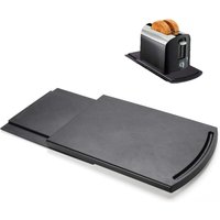 Gabrielle - Schiebetablett für Küchengeräte, 30 cm lange Tablettmatte für Kaffeemaschinen, bewegliche Rutsche für Arbeitsplatten-Kaffeemaschinen für Gabrielle - Schiebetablett für Küchengeräte, 30 cm lange Tablettmatte für Kaffeemaschinen, bewegliche Rutsche für Arbeitsplatten-Kaffeemaschinen für von GABRIELLE