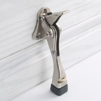 Türstopper für den Innenbereich, 2er-Pack Einsteck-Türstopper mit One-Touch-Höhenverstellung und 10 cm Gummispitze, Türstopper für den Boden, von GABRIELLE