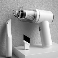 Vielseitiger Staubsauger für Auto und Haushalt – Einfache Bedienung – Mit langlebigem Akku und Düse – Vielseitiges Zubehör für einfache Bedienung von GABRIELLE